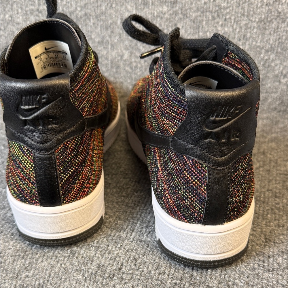 Nike Air Force 1 Ultra Flyknit Mid Multicolor Men's Size 10 US 817420-002 - Picture 5 of 11